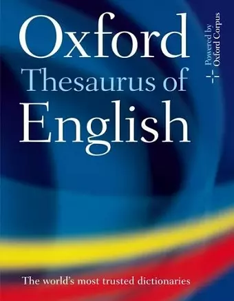 Oxford Thesaurus of English cover