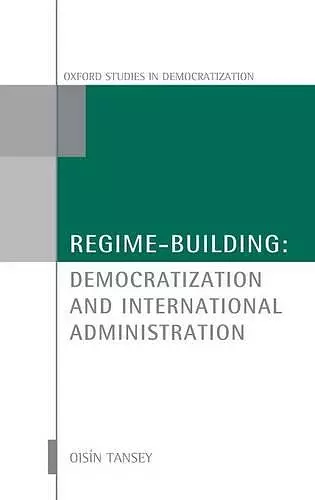 Regime-Building cover