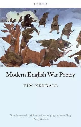 Modern English War Poetry cover