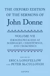 The Oxford Edition of the Sermons of John Donne, Volume VII cover