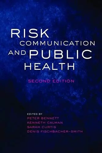 Risk Communication and Public Health cover