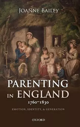 Parenting in England 1760-1830 cover