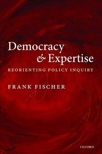 Democracy and Expertise cover