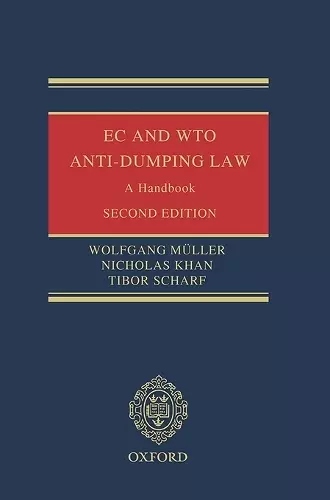 EC and WTO Anti-Dumping Law cover