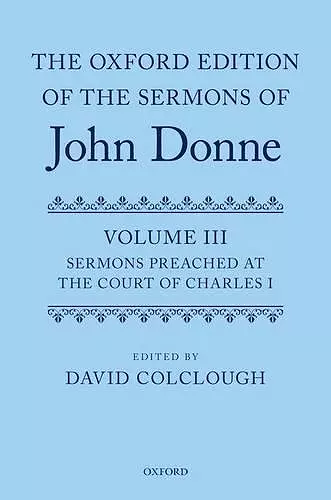 The Oxford Edition of the Sermons of John Donne cover