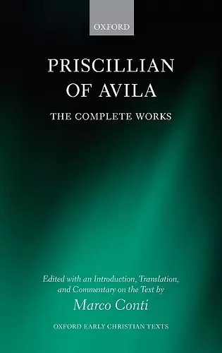 Priscillian of Avila cover