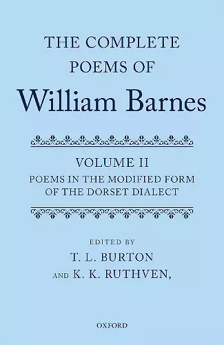 Complete Poems of William Barnes cover