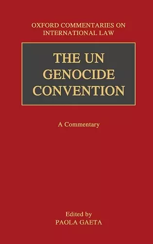 The UN Genocide Convention cover