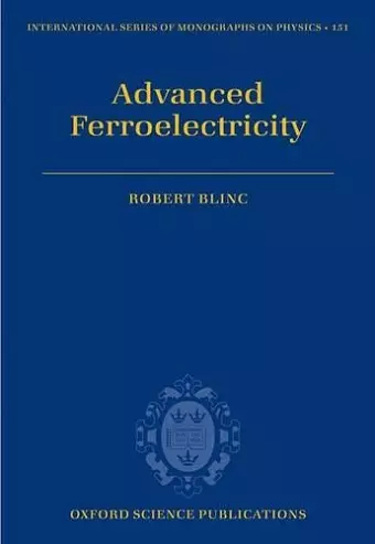 Advanced Ferroelectricity cover