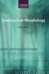 Construction Morphology cover