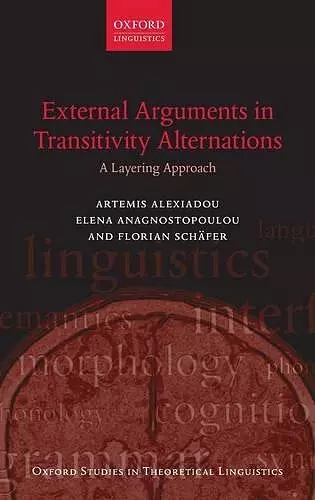 External Arguments in Transitivity Alternations cover