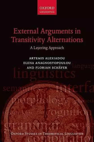 External Arguments in Transitivity Alternations cover