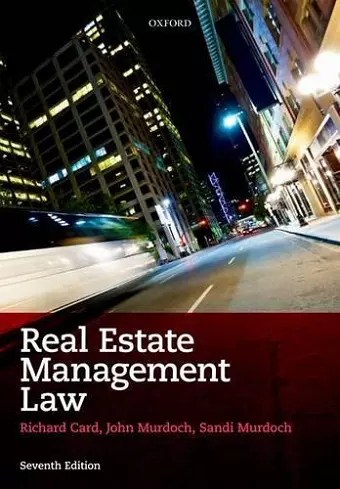 Real Estate Management Law cover