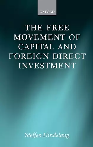 The Free Movement of Capital and Foreign Direct Investment cover