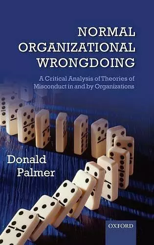 Normal Organizational Wrongdoing cover