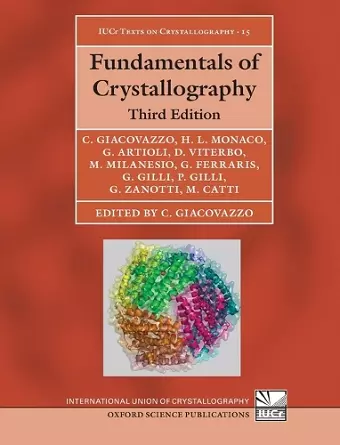 Fundamentals of Crystallography cover