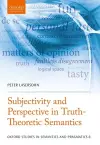 Subjectivity and Perspective in Truth-Theoretic Semantics cover