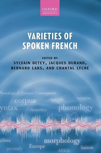 Varieties of Spoken French cover