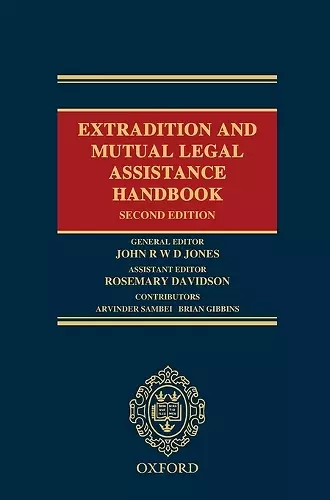 Extradition and Mutual Legal Assistance Handbook cover