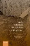 Greek Historical Inscriptions 478-404 BC cover