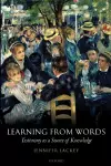 Learning from Words cover