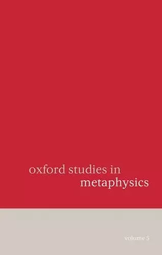 Oxford Studies in Metaphysics cover