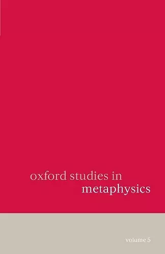 Oxford Studies in Metaphysics cover