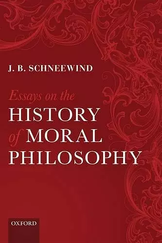 Essays on the History of Moral Philosophy cover