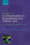 Handbook of Communication in Anaesthesia & Critical Care cover