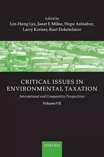 Critical Issues in Environmental Taxation cover