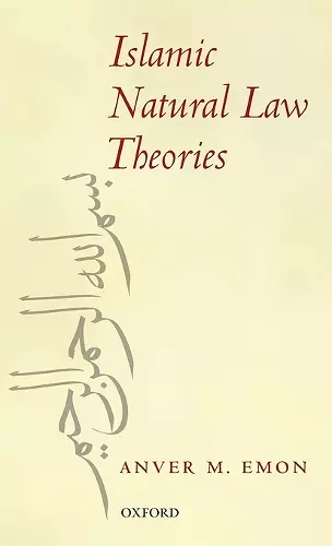 Islamic Natural Law Theories cover