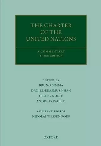 The Charter of the United Nations cover