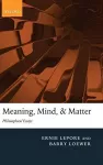 Meaning, Mind, and Matter cover