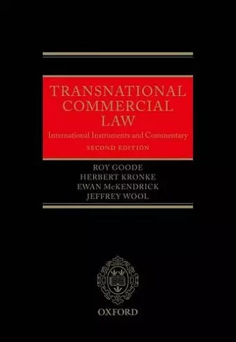 Transnational Commercial Law cover
