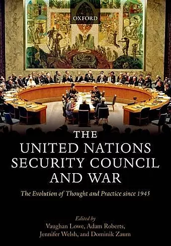 The United Nations Security Council and War cover
