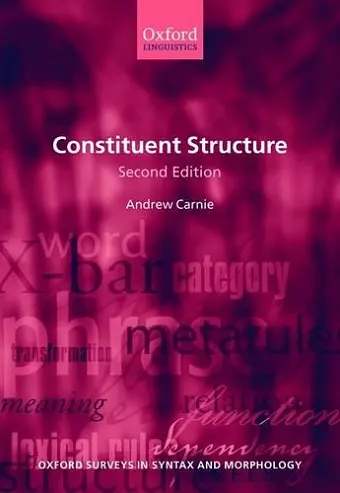 Constituent Structure cover