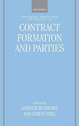 Contract Formation and Parties cover