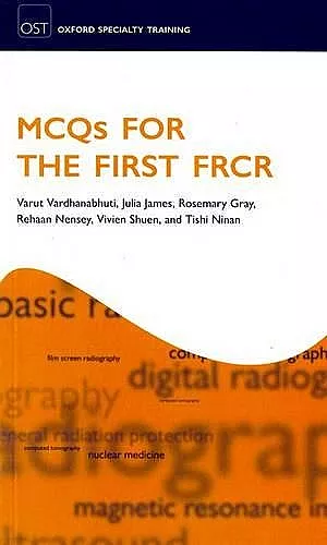 MCQs for the First FRCR cover