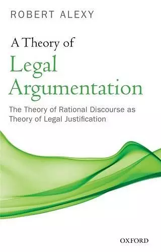 A Theory of Legal Argumentation cover