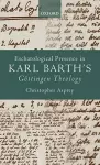 Eschatological Presence in Karl Barth's Göttingen Theology cover