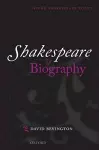 Shakespeare and Biography cover