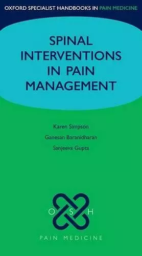 Spinal Interventions in Pain Management cover