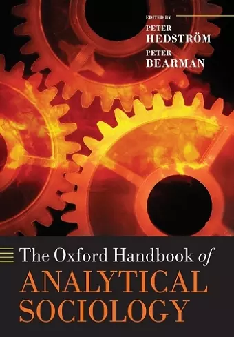 The Oxford Handbook of Analytical Sociology cover