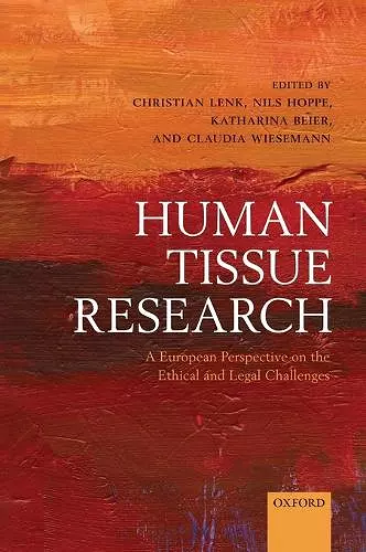 Human Tissue Research cover