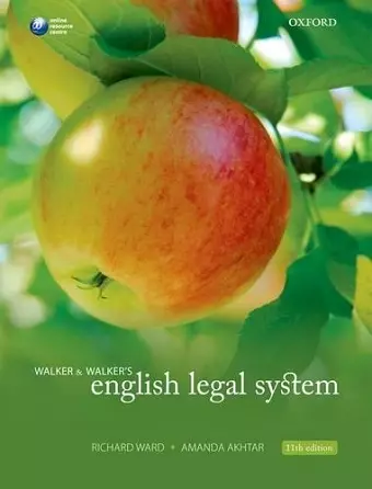 Walker & Walker's English Legal System cover