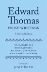 Edward Thomas: Prose Writings: A Selected Edition cover