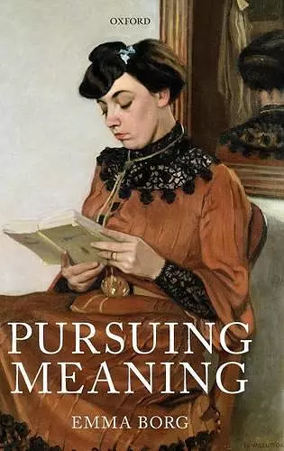 Pursuing Meaning cover