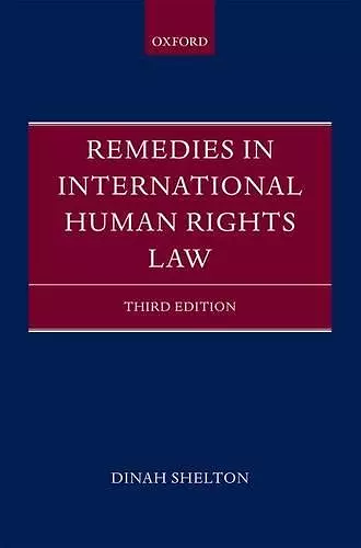 Remedies in International Human Rights Law cover