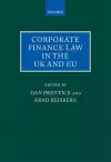 Corporate Finance Law in the UK and EU cover