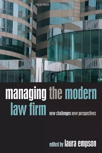 Managing the Modern Law Firm cover